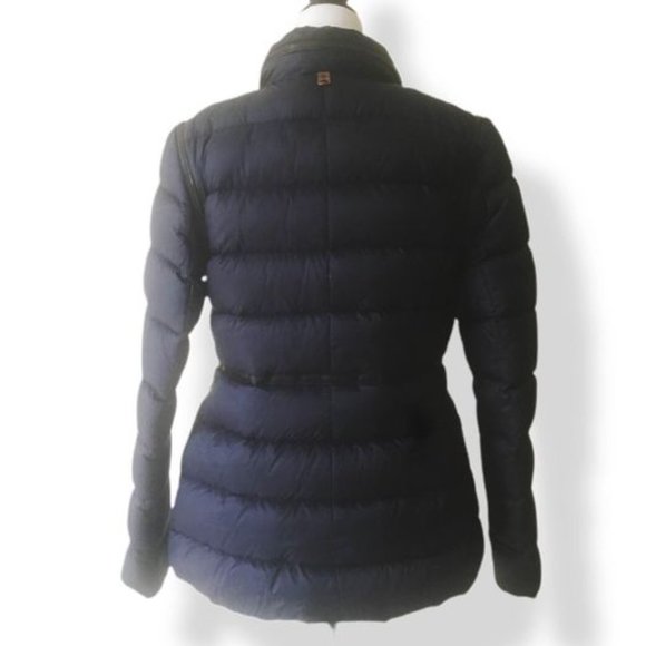 Navy Mackage Down Puffer Parka, with hidden hood - Picture 3 of 6